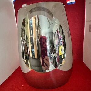 New never used stainless steel utensils and caddy